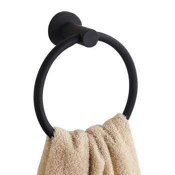 Δαχτυλίδι για πετσέτες μπάνιου Στρογγυλό σχήμα που δεν είναι εύκολο να παραμορφωθεί Στήριγμα Τέλεια εφαρμογή κρεμάστρα σύνδεσης χωρίς ραφή για μπάνιο