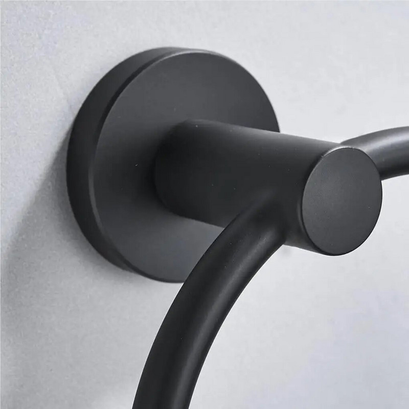 Δαχτυλίδι για πετσέτες μπάνιου Στρογγυλό σχήμα που δεν είναι εύκολο να παραμορφωθεί Στήριγμα Τέλεια εφαρμογή κρεμάστρα σύνδεσης χωρίς ραφή για μπάνιο