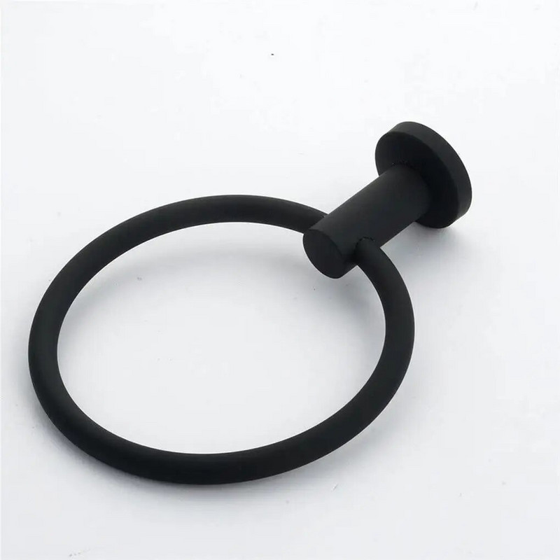 Δαχτυλίδι για πετσέτες μπάνιου Στρογγυλό σχήμα που δεν είναι εύκολο να παραμορφωθεί Στήριγμα Τέλεια εφαρμογή κρεμάστρα σύνδεσης χωρίς ραφή για μπάνιο