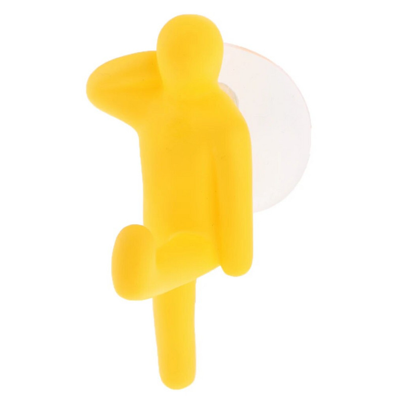 Spalvingi rankšluosčių laikiklio pakabos siurbimo puodelio kabliukai vonios virtuvei