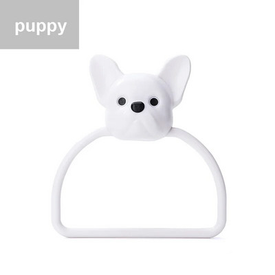 Χαριτωμένα κινούμενα σχέδια παιδική κρεμάστρα για πετσέτες κουζίνας κρεμάστρα για πετσέτες μπάνιου χωρίς γροθιά χωρίς ίχνος πετσέτα με δαχτυλίδι για πετσέτα