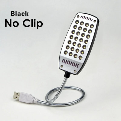 Φωτιστικά USB Power Desk Ευέλικτο φως LED με κλιπ στο τραπέζι Φοιτητές λάμπες μελέτης Νυχτερινό φωτιστικό κομοδίνου με διακόπτη USB φωτιστικό LED