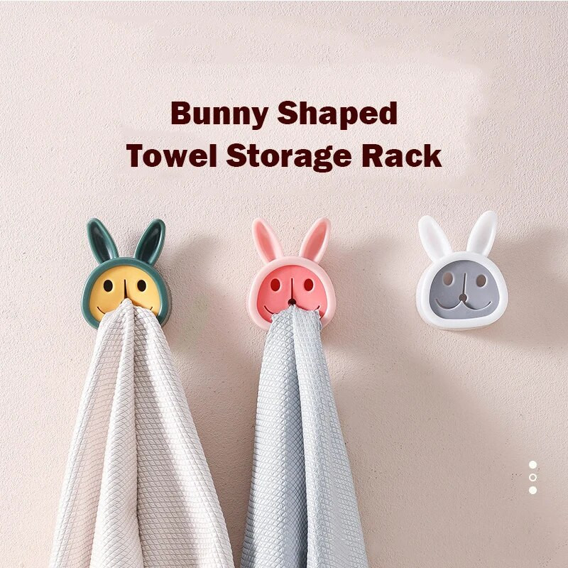 Αυτοκόλλητη θήκη για πετσέτες Βάση για πετσέτες Punch Δωρεάν ράφι οργάνωσης μπάνιου Αδιάβροχο αξεσουάρ μπάνιου κουζίνας