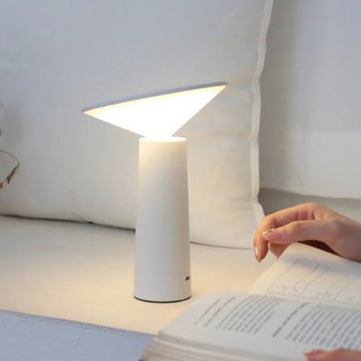 Lampă de birou modernă Lampă de masă cu LED USB pentru dormitor Carte de lectură Lumină cu LED de masă cu senzor tactil Lampă de birou pentru studiu