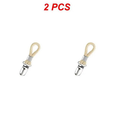 1/2 vnt. Pakuotės Kabantys arbatos rankšluosčių segtukai Rankšluosčių kabyklos Rankšluosčių kabliukas Audinio pakabos laikiklio laikikliai Pinti medvilninė kilpa