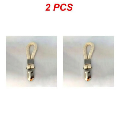 1/2 vnt. Pakuotės Kabantys arbatos rankšluosčių segtukai Rankšluosčių kabyklos Rankšluosčių kabliukas Audinio pakabos laikiklio laikikliai Pinti medvilninė kilpa