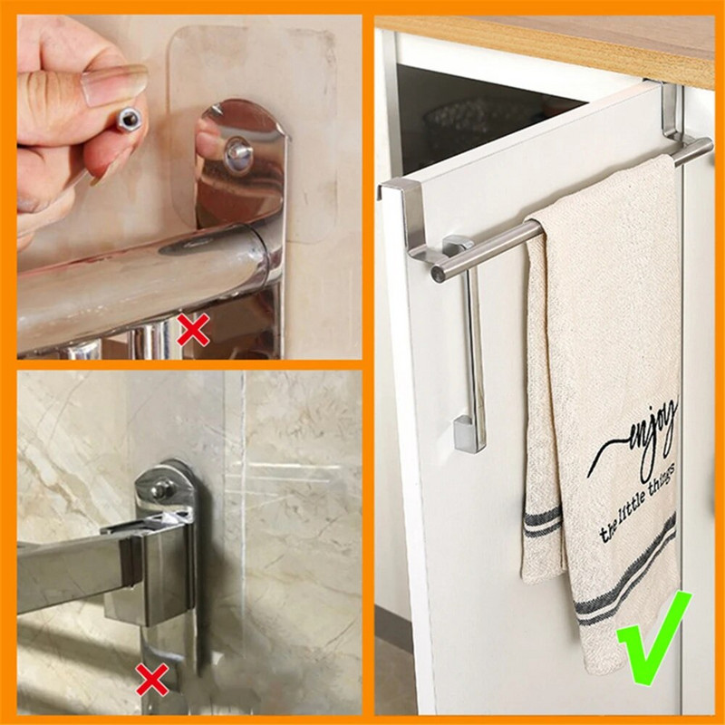 Käterätikuhoidja ruum Alumiinium puurimata Vannitoa korrastajad Isekleepuv käterätikuivati Vannitoa riiulid Köögi panipaik