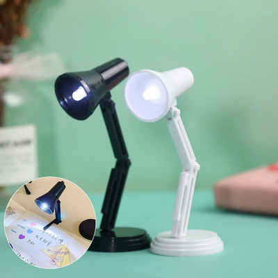 Επιτραπέζιο φωτιστικό LED Μίνι πτυσσόμενο νυχτερινό αναγνωστικό φωτιστικό για το δωμάτιο στο σπίτι Υπολογιστής φορητός υπολογιστής Επιτραπέζιο Φώτα νύχτας Προστατευτικό για τα μάτια