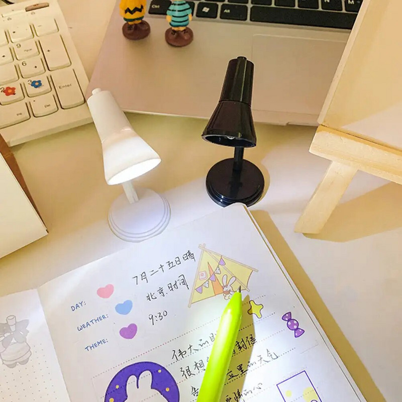 LED-laualamp Mini kokkupandav öine lugemisraamatu lambid koju arvuti sülearvuti sülearvuti laud öövalgustid silmade kaitseks