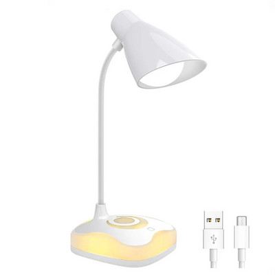 Pritemdoma LED stalinė lempa USB įkraunama Eye Miegamojo prie lovos lempa Išvyksta Vaikams Studijų Šviestuvai Nešiojami 2023 m. nauja šviesa