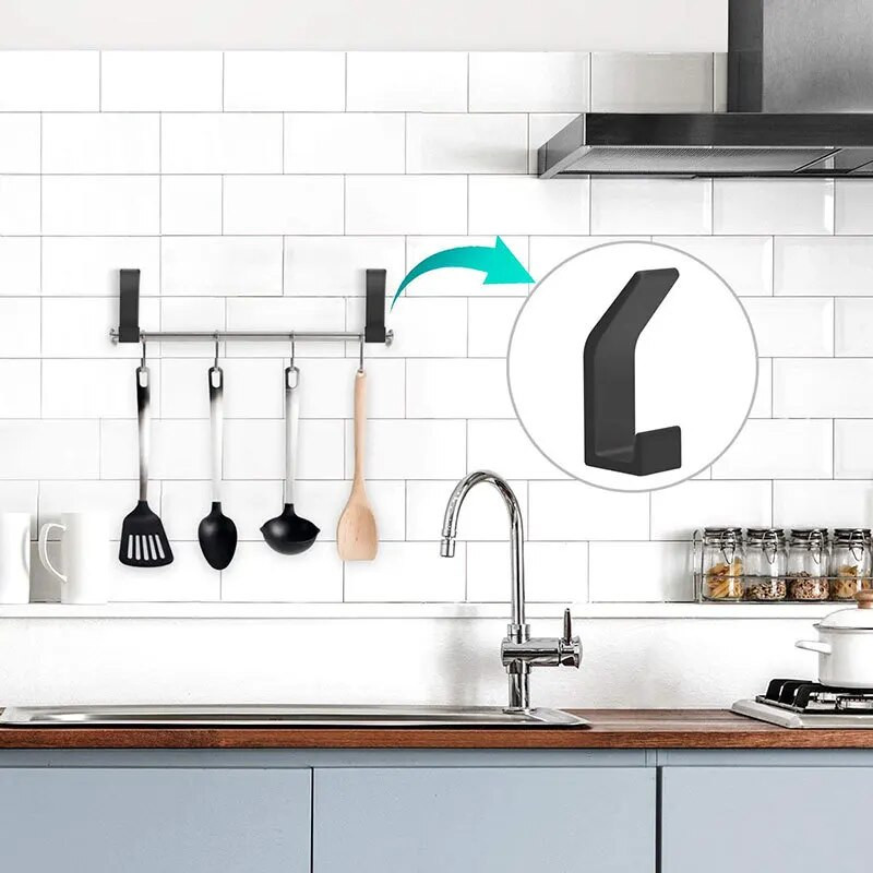 Μονό Γάντζος Μπάνιου Χώρου Αλουμινίου Ρούχα Γάντζος Πετσέτα Γάντζος για Ρούχα Μπάνιου Γάντζος Σαλόνι Αξεσουάρ κουζίνας