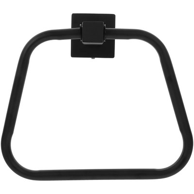 Δαχτυλίδι πετσετών από ανοξείδωτο ατσάλι Κρεμάστρα ράφι κουζίνας μπάνιου (304 φωτεινό τετράγωνο) 1 τμχ Επιτοίχια Μπάρα Επιτοίχια Χέρι για