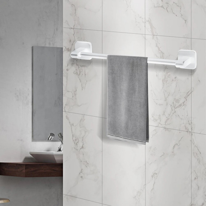 Vannitoa käterätikuivati isekleepuv seinale kinnitatav käterätikuriiul Metallist vannitoarätikute korraldaja Puurimata Vannitoatarvikud