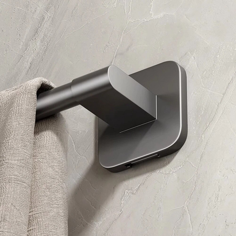 Vannitoa käterätikuivati isekleepuv seinale kinnitatav käterätikuriiul Metallist vannitoarätikute korraldaja Puurimata Vannitoatarvikud