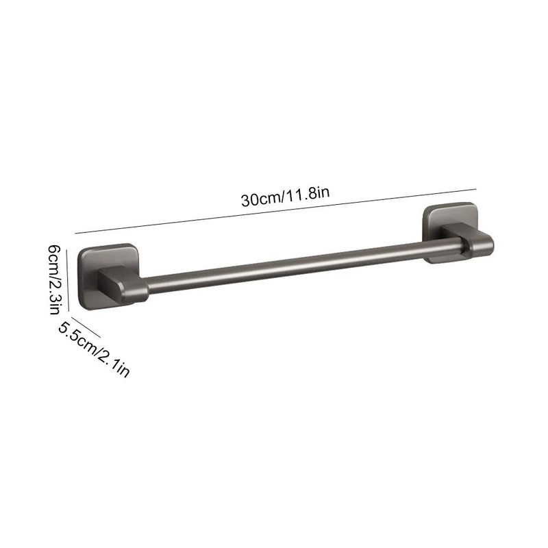 Vannitoa käterätikuivati isekleepuv seinale kinnitatav käterätikuriiul Metallist vannitoarätikute korraldaja Puurimata Vannitoatarvikud