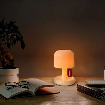 Творчески стил на гъби Led нощна лампа Nordic Mini Desktop Coffee Bar Декорация на домашен хол Модерна минималистична настолна светлина