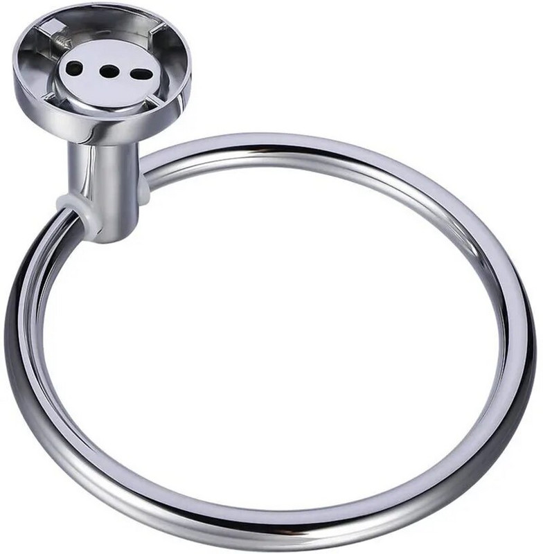 Δαχτυλίδι για πετσέτες κρεμάστρα πετσετών μπάνιου μοντέρνου στυλ από ανοξείδωτο ατσάλι 304 αξεσουάρ μπάνιου αξεσουάρ μπάνιου από βουρτσισμένο νικέλιο