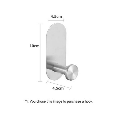 1 TK vannid Hõbedane käterätikuivatid roostevabast terasest elliptiline käterätikuhoidja tualettruumid käterätikuhoidja Kodu vannitoatarvikud