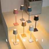 5200 mAh Kūrybinis biuras Restorano baro stalas Įkraunamas studijų skaitymo jutiklinis LED stalinis apšvietimas Lempa USB įkrovimo prievadas Belaidis