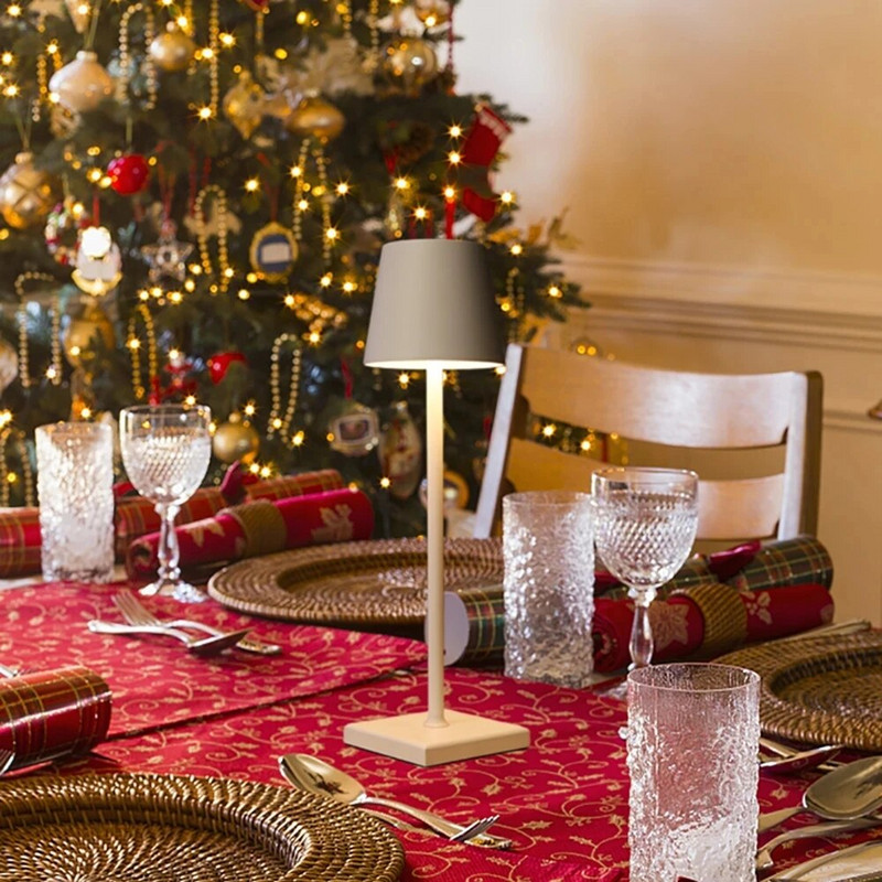 5200 mAh Kūrybinis biuras Restorano baro stalas Įkraunamas studijų skaitymo jutiklinis LED stalinis apšvietimas Lempa USB įkrovimo prievadas Belaidis