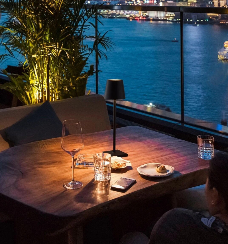 5200 mAh Kūrybinis biuras Restorano baro stalas Įkraunamas studijų skaitymo jutiklinis LED stalinis apšvietimas Lempa USB įkrovimo prievadas Belaidis