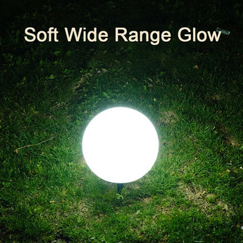 Garden Ball Light Solar LED Λαμπερό φως μπάλας Αδιάβροχο φωτιστικό γκαζόν Παιχνίδι για υπαίθριο πάρτι Μπαρ γάμου Lawn Pathway Διακόσμηση αυλής