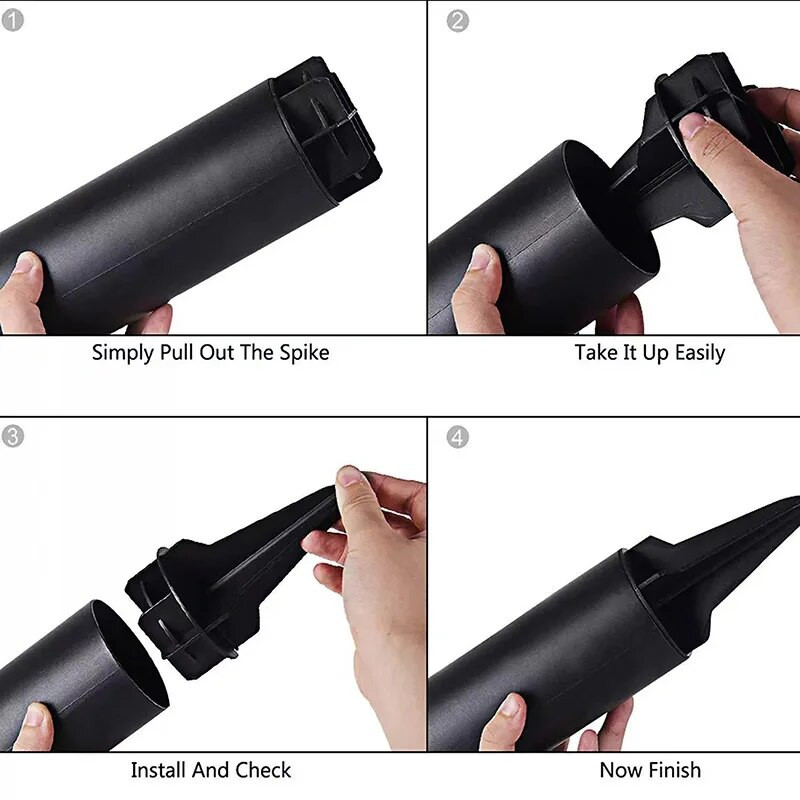 Νέο ηλιακό φωτιστικό κύλινδρος φωτιστικό κάμπινγκ Λάμπα γκαζόν LED φωτιστικό κήπου εξωτερικού χώρου Λάμπα κήπου Τοπίο ηλιακό φως εξωτερικού χώρου