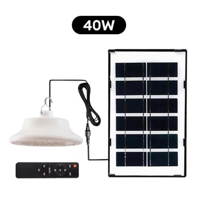 Lampă solară portabilă suspendată Lampă de tavan pentru interior și exterior Lumină solară impermeabilă cu lumină de coridor linie pentru decorarea grădinii