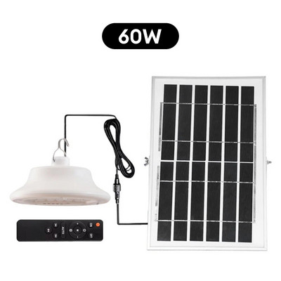 Lampă solară portabilă suspendată Lampă de tavan pentru interior și exterior Lumină solară impermeabilă cu lumină de coridor linie pentru decorarea grădinii