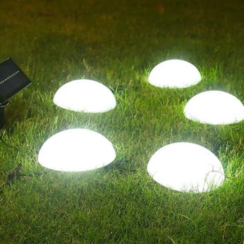 Μπάλες με ηλιακή ενέργεια LED Φως Αδιάβροχο γκαζόν εξωτερικού χώρου αυλή Φώτα τοπίου Διακόσμηση κήπου Σφαίρα Φανάρι ηλιακό φωτιστικό