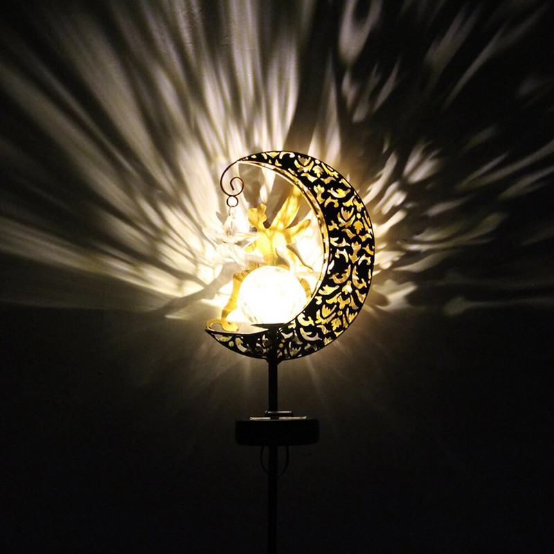 Led päikesevalgustid väliskuu haldja muruvalgusti veekindlad aia päikesevalgustid teeraja maastiku jaoks sisehoovi vaniku kaunistamiseks