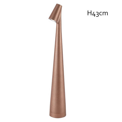 Metalinė stalinė lempa Led įkraunama belaidė stalinė lempa Touch Led nešiojama stalinė lempa su C tipo įkrovimo baterijos lempa miegamajam