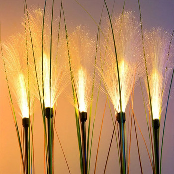 LED слънчеви градински светлини Светещи тръстикови слънчеви светлини Външна декоративна слънчева захранвана лампа Коледни светлини за дворна тревна градина