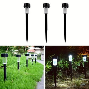 2-12pack Solar Pathway Lights Outdoor Solar Powered Landscape Lights Garden For Pathway Lawn Patio Yard Path Walkway Decoration