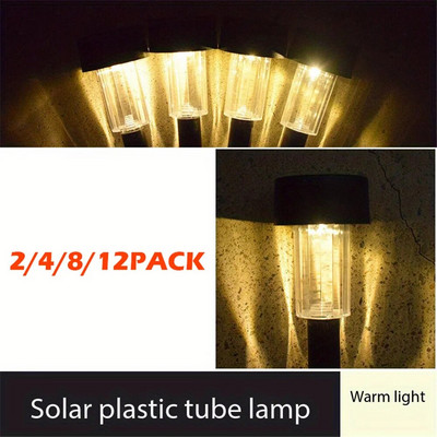 2-12 pakki päikeseenergia rajavalgustid välitingimustes päikeseenergial töötavad maastikuaiavalgustid rajale muru siseõue tee kõnnitee kaunistamiseks