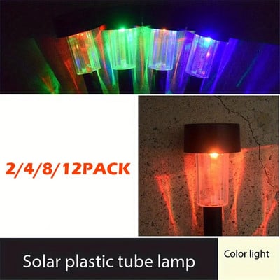 2-12 pakki päikeseenergia rajavalgustid välitingimustes päikeseenergial töötavad maastikuaiavalgustid rajale muru siseõue tee kõnnitee kaunistamiseks