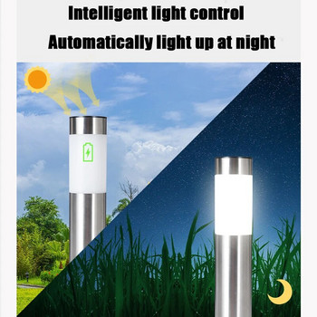Solar Garden Pathway Lights Υπαίθριος φωτισμός LED Φωτισμός γείωσης για γκαζόν για κήπους Patio Pathways