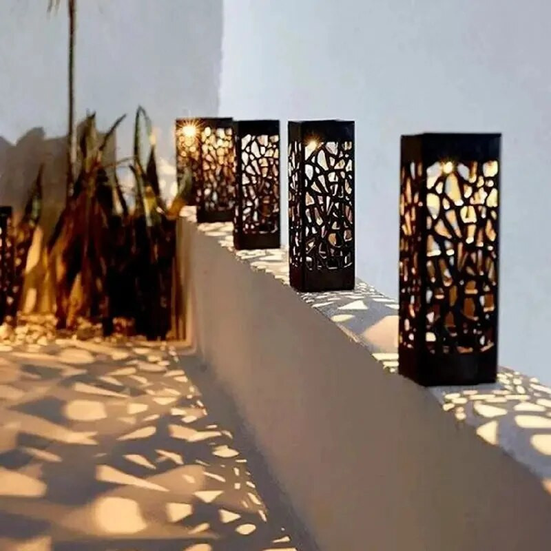 1/2 τμχ Ηλιακό Φωτιστικό Εξωτερικού Χώρου Χλοοτάπητα Κούφι έξω Αδιάβροχο Τετράγωνο Φως Αυλή Κάμπινγκ Τοπίο Διακόσμηση Φώτα εδάφους