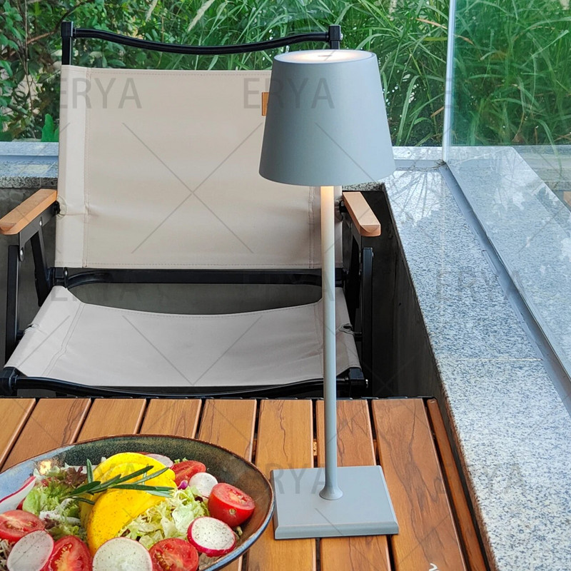 Traadita lauavalgustid restoranidele Hämardatav öövalgusti restorani atmosfäärivalgustus sise- ja välistingimustes metallikmust