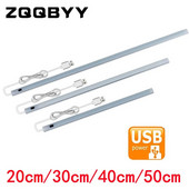 Επιτραπέζιο φωτιστικό λωρίδας LED 12V USB Διακόπτης κίνησης με αισθητήρα κίνησης 20/30/50cm Φώτα κουζίνας LED κάτω από το ντουλάπι