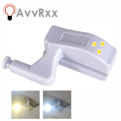 AvvRxx LED лампа под шкафа Универсална гардеробна светлина Сензор Led Armario вътрешна панта лампа за шкаф гардероб кухня