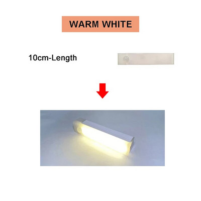 Kapialused tuled Liikumisandur Öövalgus Laetav Juhtmeta LED-lamp Magamistuba Köök Kapp Trepikojad Avaleht