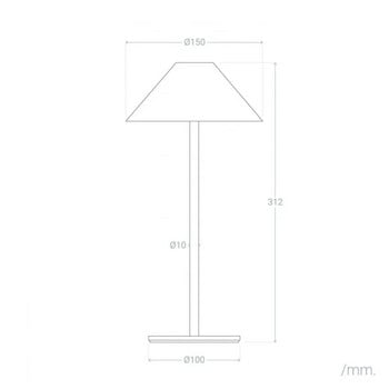 CLAETED Минималистична преносима LED настолна лампа 3W USB зареждане Нощна лампа за спалня Кафе Ресторант Бар Модерен дизайн Декорация