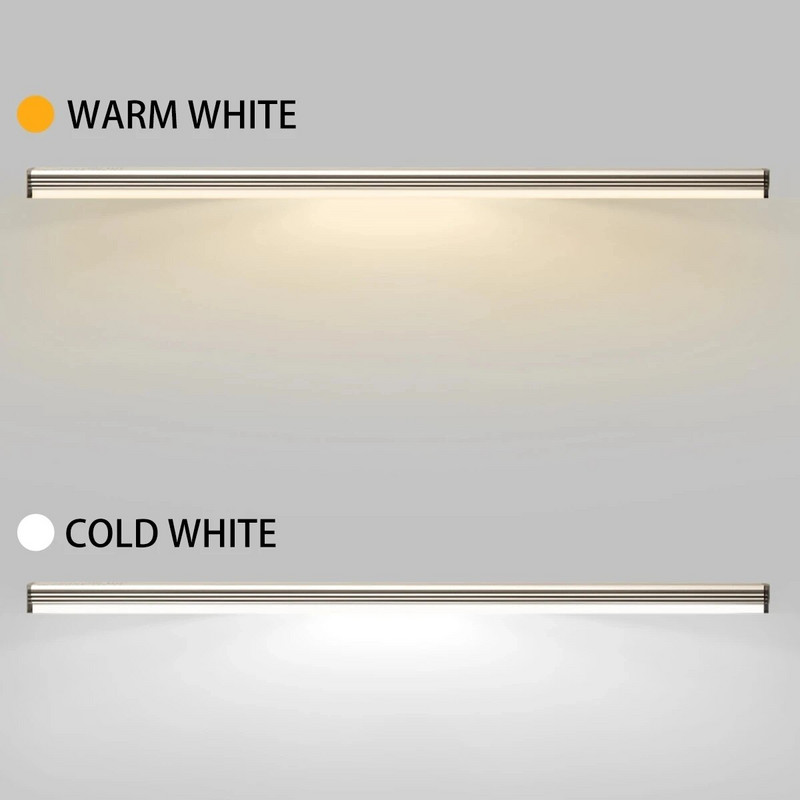 Φωτιστικό ντουλαπιού LED 15/21/30 CM Κουζίνα Ασύρματη ρύθμιση φωτεινότητας USB Επαναφορτιζόμενος αισθητήρας κίνησης/σκούπισμα με το χέρι Νυχτερινό φωτιστικό ντουλάπας κρεβατοκάμαρας