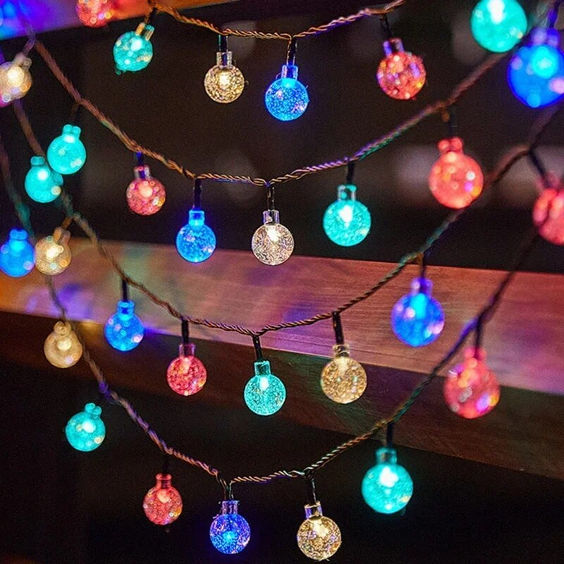 22M/12M/7M/5M String Light Solar 100 LEDs Fairy Lights Φωτιστικό διακόσμησης κήπου εξωτερικού χώρου Αδιάβροχο φωτιστικό επίπλων γιρλάντα
