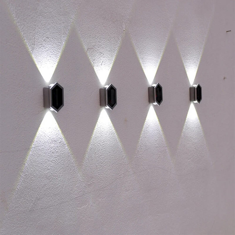 LED vonkajšie vodotesné nástenné svietidlo s krytím IP65, nástenné svietidlo na verandu a vnútorné osvetlenie spálne, obývačky, záhradné osvetlenie