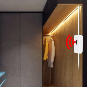 Λωρίδα κίνησης LED Οπίσθιος φωτισμός κάτω από το ντουλάπι Φωτισμός LED αισθητήρας USB Κουζίνα Χειροποίητη κύλιση ON OFF Μη αδιάβροχη λάμπα τηλεόρασης 5V