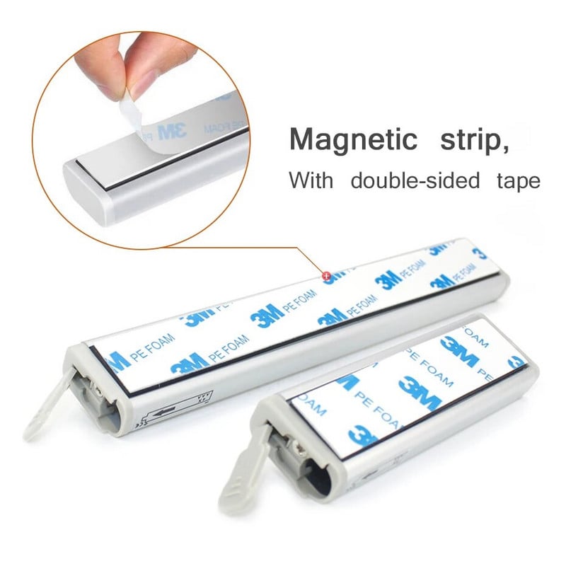 6/10 LED diód PIR LED senzor pohybu svetlo do skrinky šatník posteľ lampa LED pod skrinku nočné svetlo do skrinky schody kuchyňa