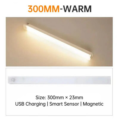 Εξοικονόμηση ενέργειας Creative νυχτερινή λάμπα USB Επαναφορτιζόμενη Ντουλάπα Κουζίνα Ντουλάπα Διάδρομος Σκάλα για Κουζίνα Σπίτι Υπνοδωμάτιο Ασύρματο Led