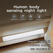 Νυχτερινό φωτιστικό Usb Επαναφορτιζόμενο φωτιστικό νυκτός Led Creative Lights Wireless για κουζίνα σπιτιού Υπνοδωμάτιο Διακοσμητικό φωτιστικό τοίχου Διακόσμηση κρεβατοκάμαρας